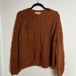 Sezane Brown Cardigan